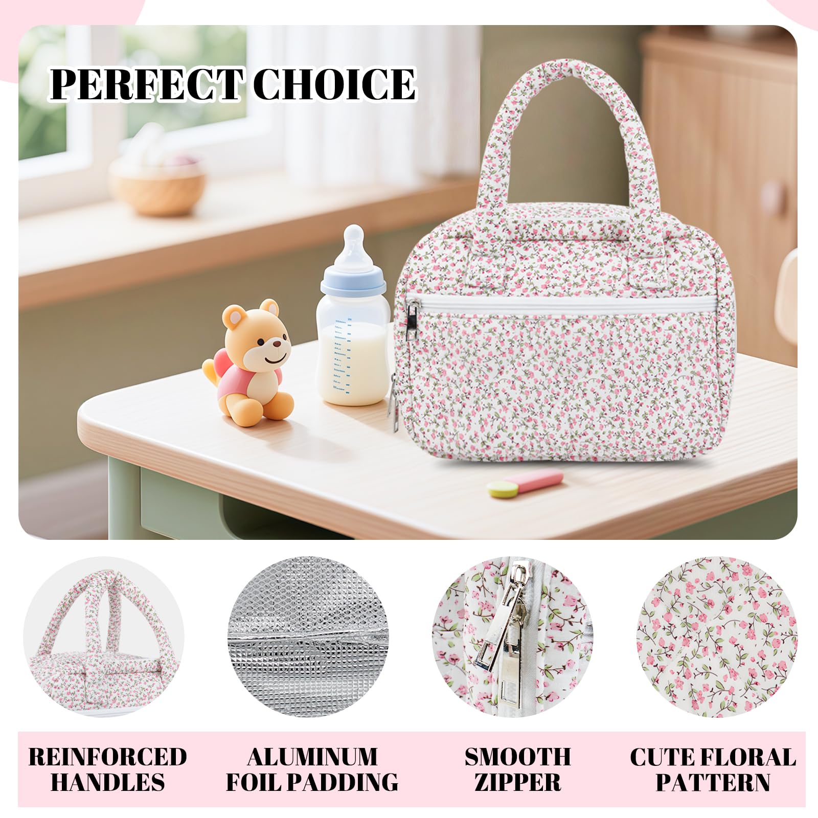 Rain Bunny crossbody strap in pink offers hands-free comfort for travel.