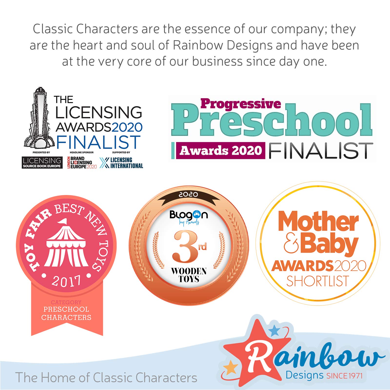 Rainbow Designs Paddington Comfort Blanket makes a heartwarming baby shower gift