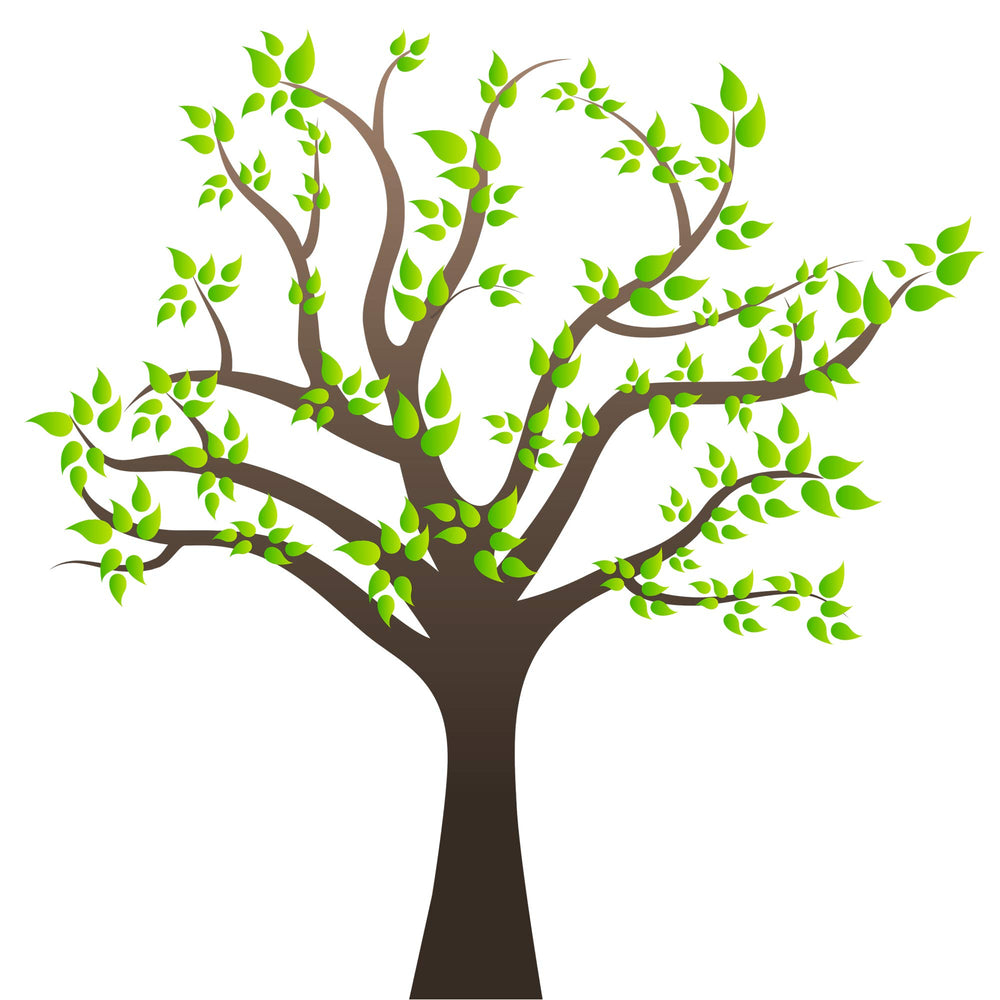RAINBOW WSK RW-1080 gift-ready tree wall sticker for celebrations