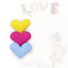 RainbowStar 3-pack bonding hearts set illustrates swapped scent bonding between parent and infant