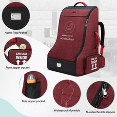 RAINSMORE travel-bag bottom-feet protect bag and surfaces on arrival