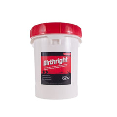 Ralco Show Birthright bottle with scoop—promotes smooth feeding and steady energy for newborn piglets.