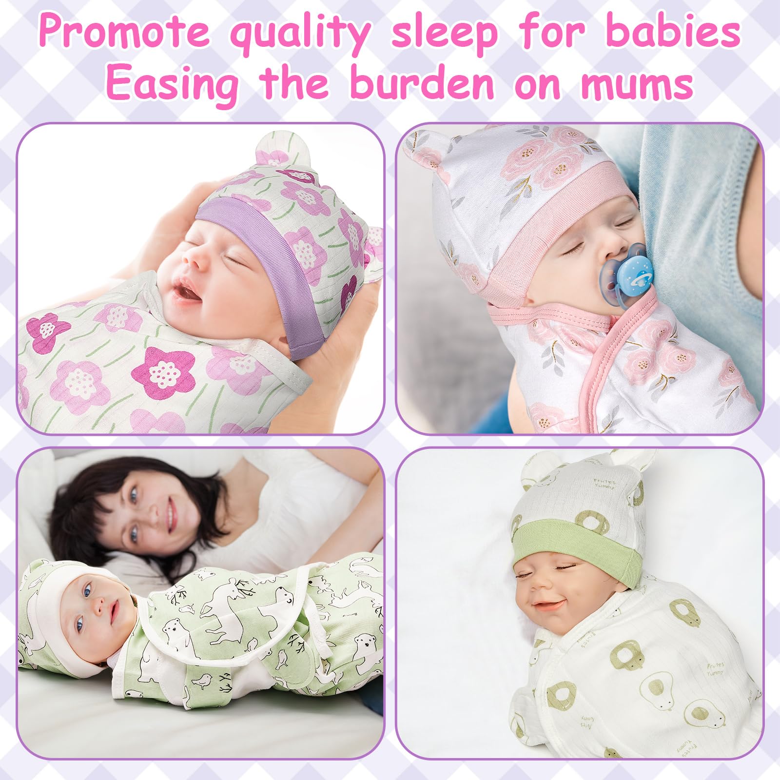 Ramede baby gift swaddle pack makes a thoughtful gift for showers