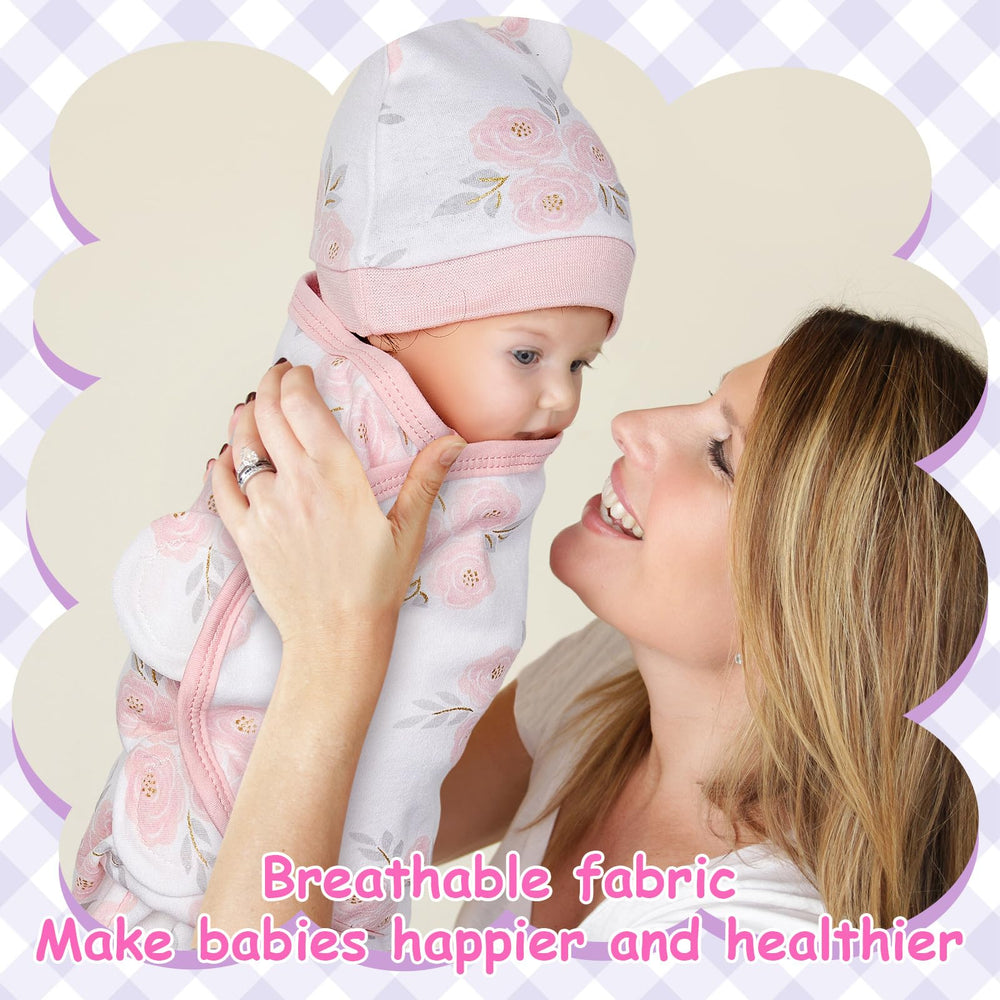 Ramede gift-ready packaging showcasing six-pack swaddle set for baby showers.