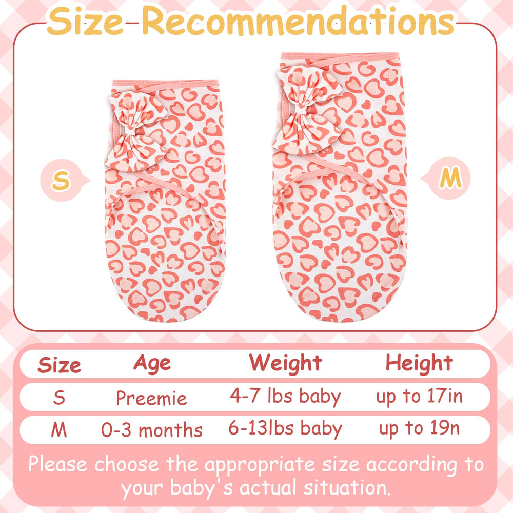 Ramede pink swaddle set helps calm newborn transitions