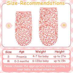 Ramede pink swaddle set helps calm newborn transitions