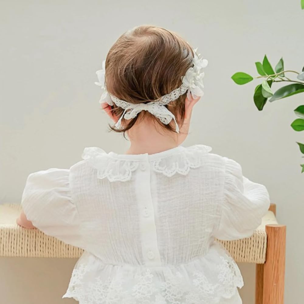 Rannyrena adjustable elastic band headband demonstrates universal sizing