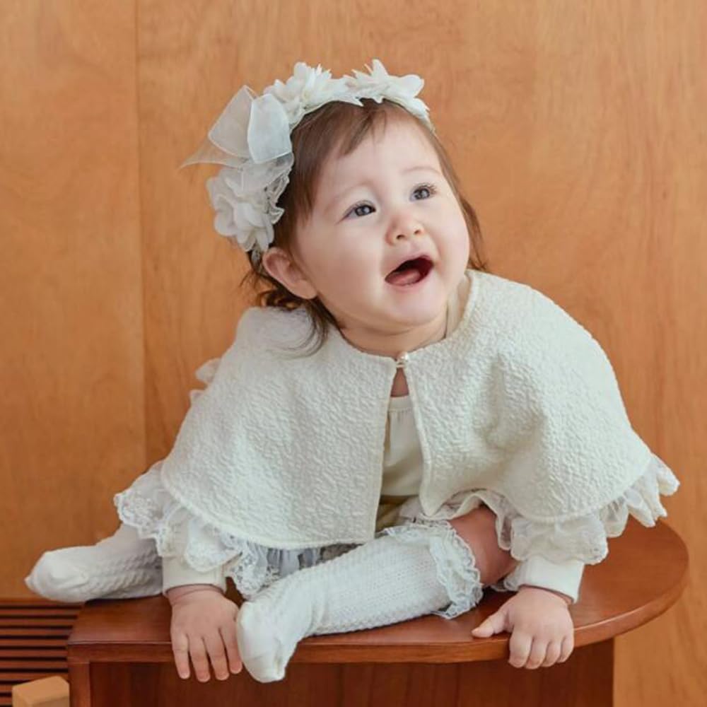 Rannyrena ivory headband completes outfits for everyday wear and photos