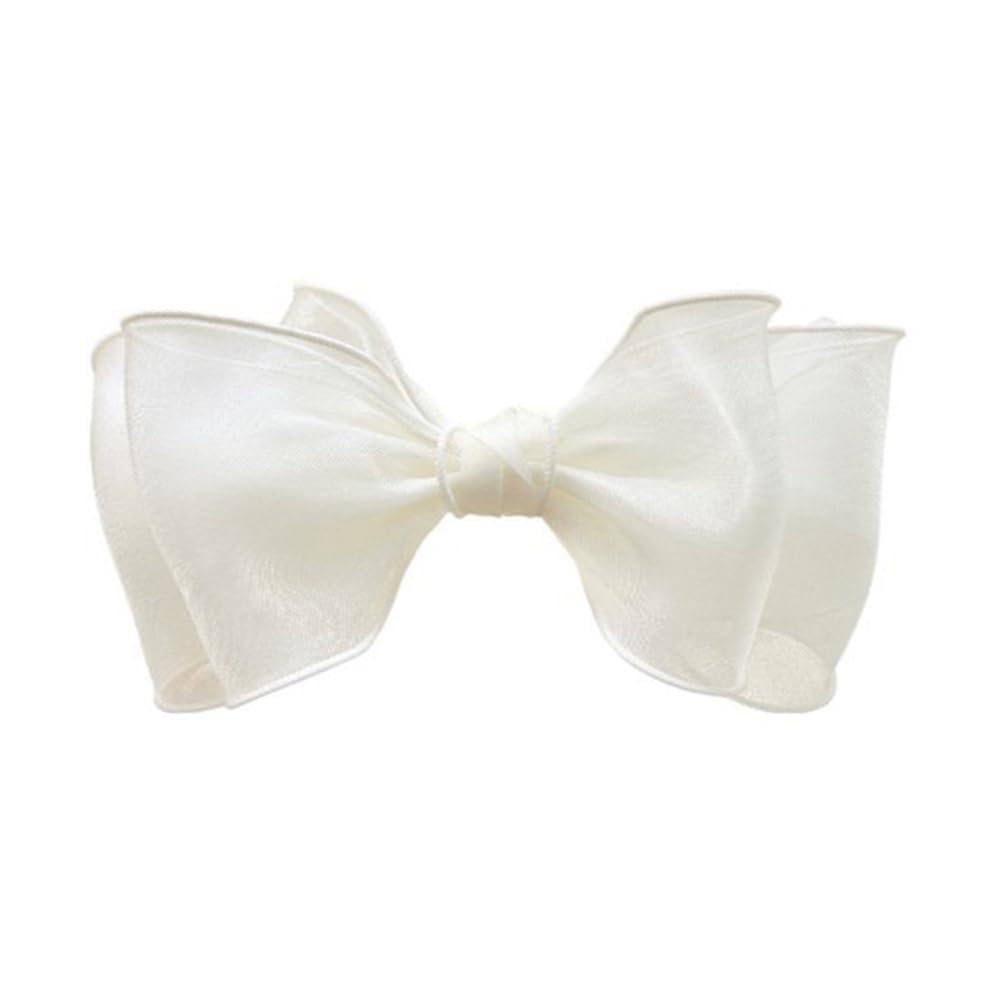 Rannyrena knotted headband white wear adds cute charm to daily baby outfits