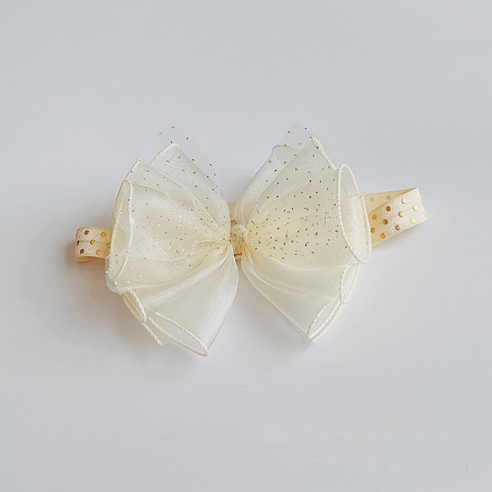 Rannyrena ivory headband for weddings and parties, elegant compatible accessory.