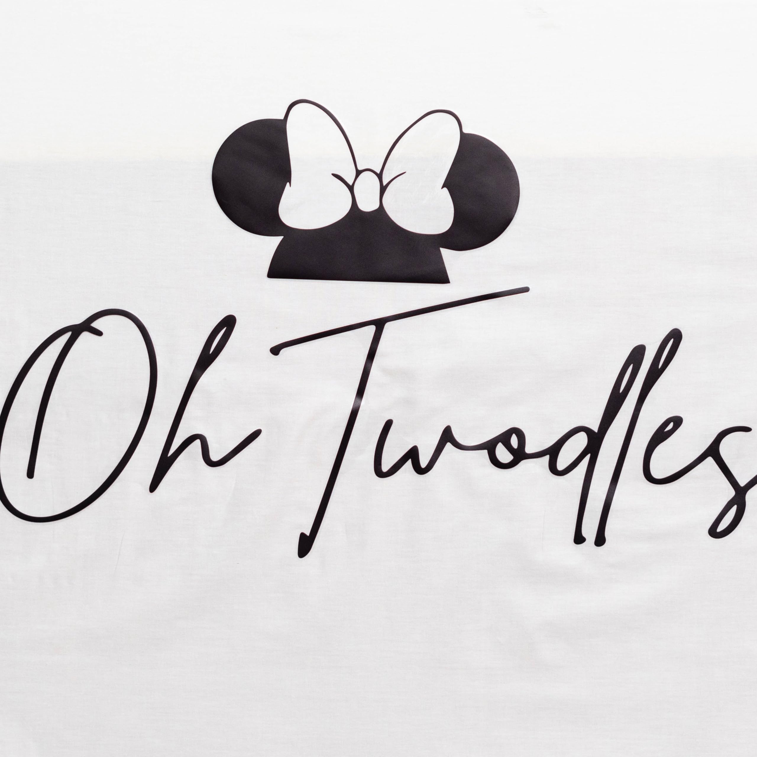 Raoformi Mouce Oh Twodles decal on door display for welcoming entryway charm