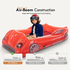 RAPTAVIS raised-frame design adds stability to keep kids inside