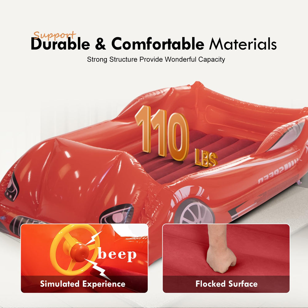 RAPTAVIS separate valves enable easy inflation and deflation