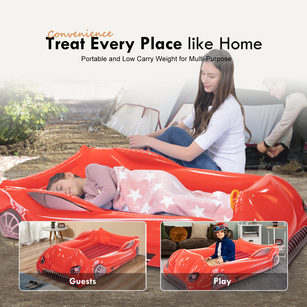RAPTAVIS compact travel bed suitable for sleepovers and trips