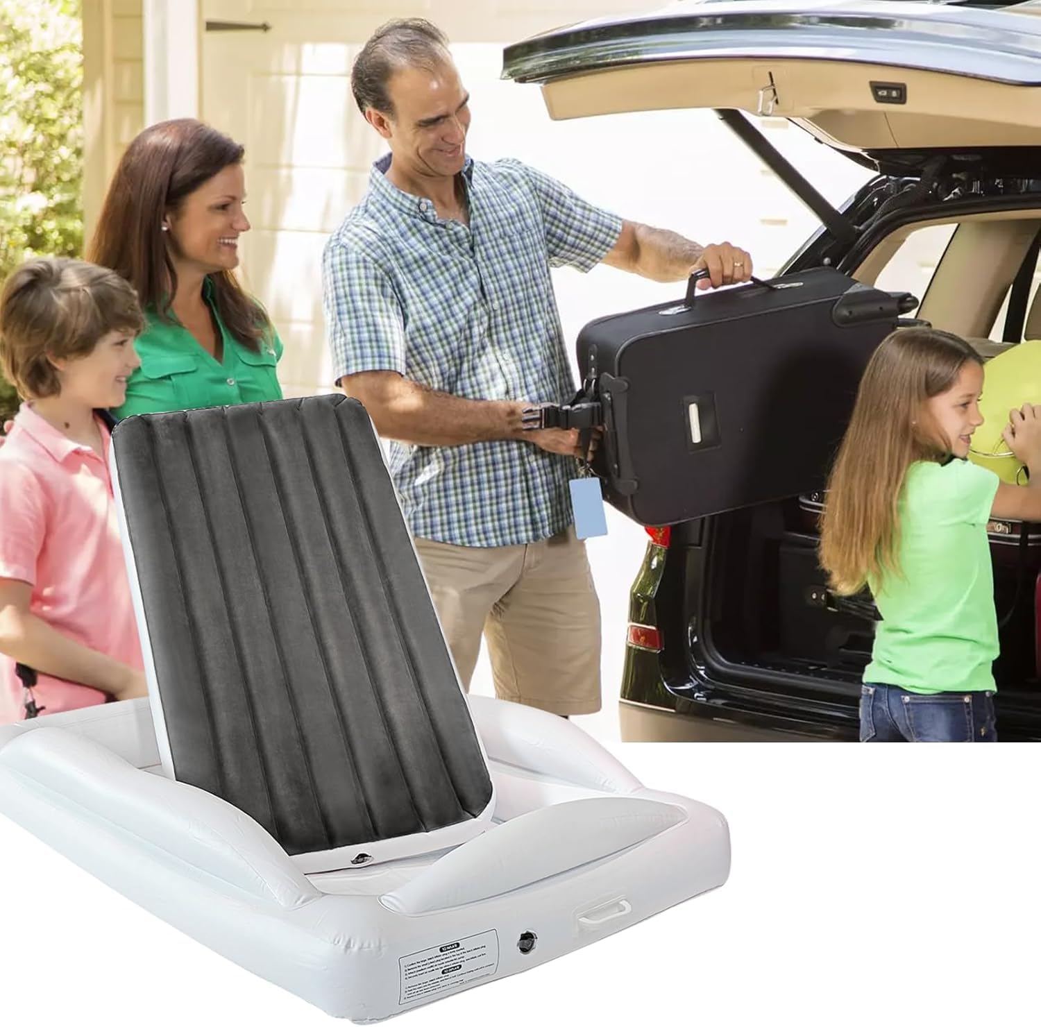 RAUMRIGGE bed with three-sided rails demonstrates anti-rolling safety during naps