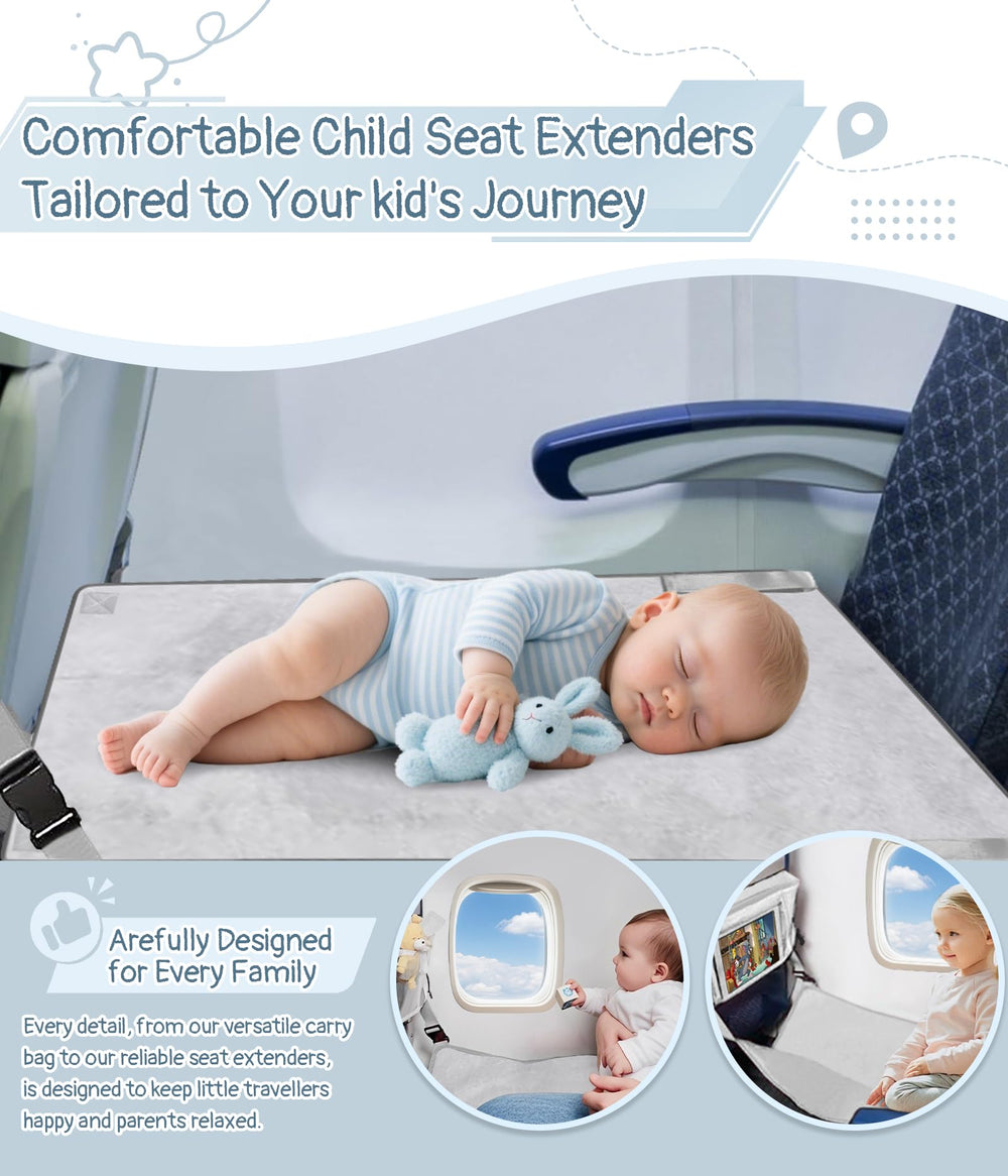 Ravasen Toddler Airplane Bed adjustable snaps ensure seat compatibility and safety.