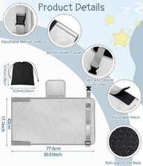 Ravasen Toddler Airplane Bed goose-down softness close-up for cloud-like comfort.