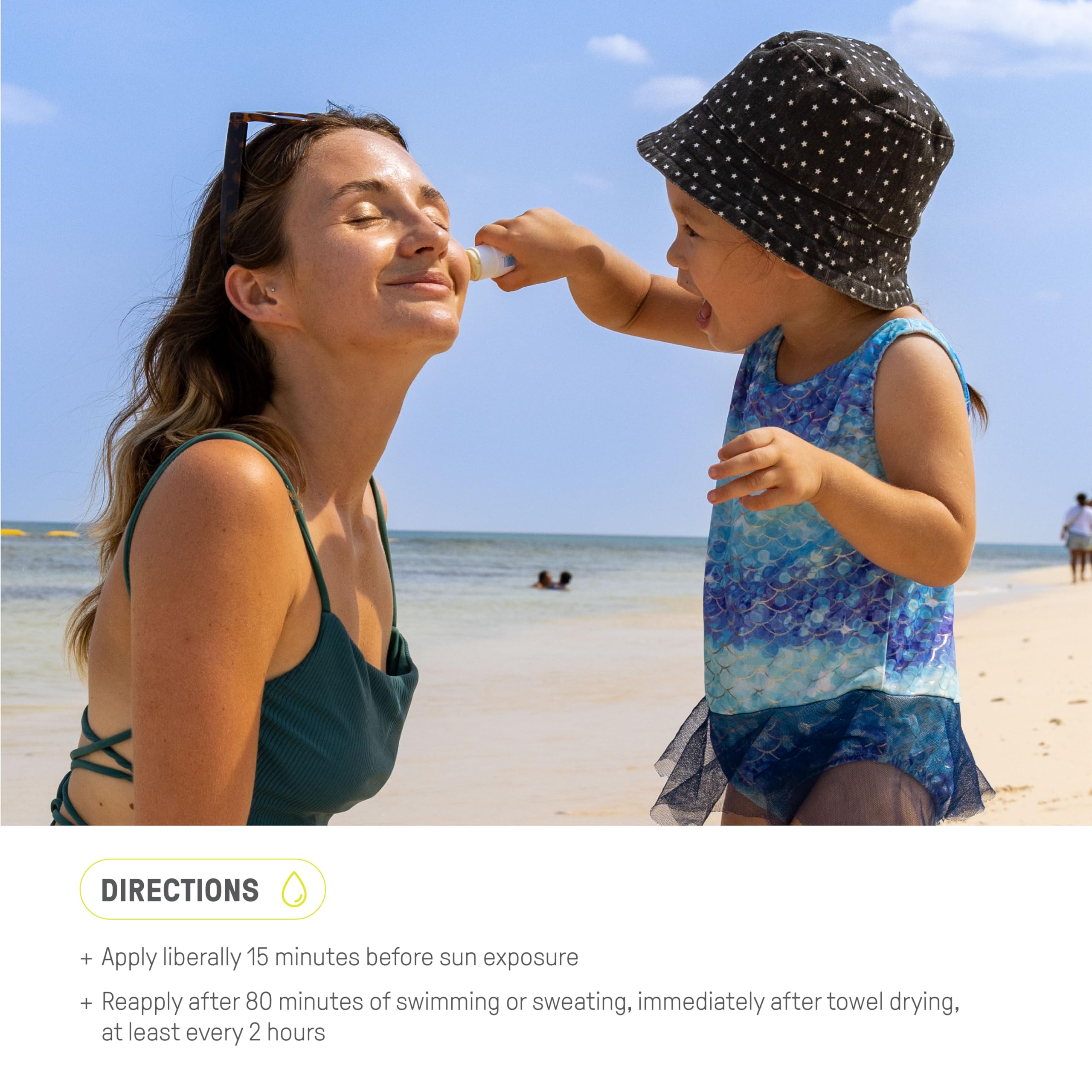 Raw Elements zero-waste-tube-travel-size showcases portable sun protection option.