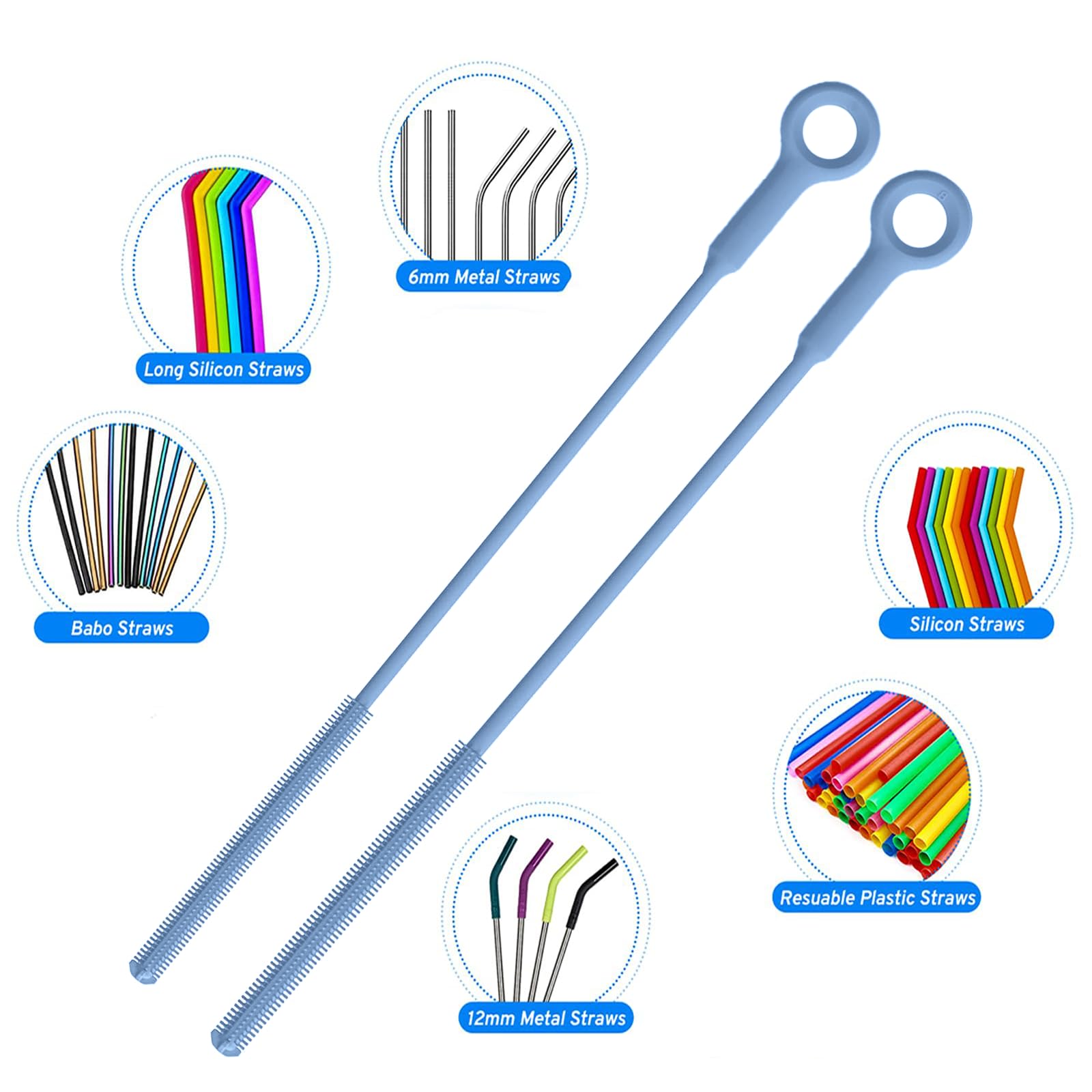 Raymeefa ergonomic handle blue grip remains steady during cleaning tasks