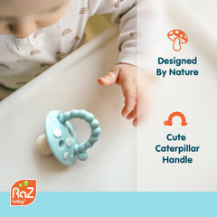 RaZbaby Chompy teether BPA-free materials for safe chewing