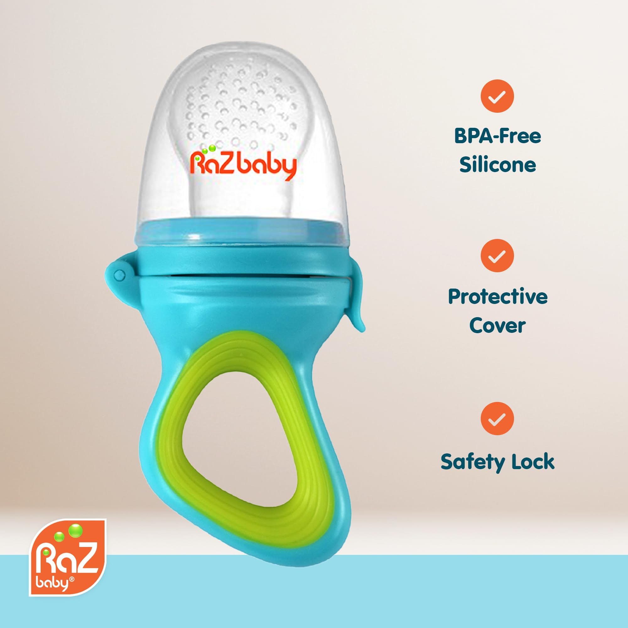RaZbaby Dishwasher-Safe Design for quick cleanup after meals.