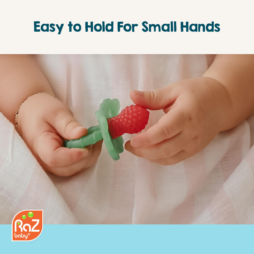 Ergonomic mouthpiece and handle support comfortable, easy holding for tiny hands.