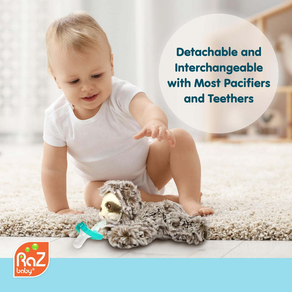 RaZbaby Koala RaZbuddy is travel-friendly and fits in a diaper bag.