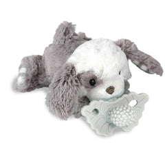 RaZbaby RaZbuddy BerryBumps texture silicone teether offers gentle gum relief
