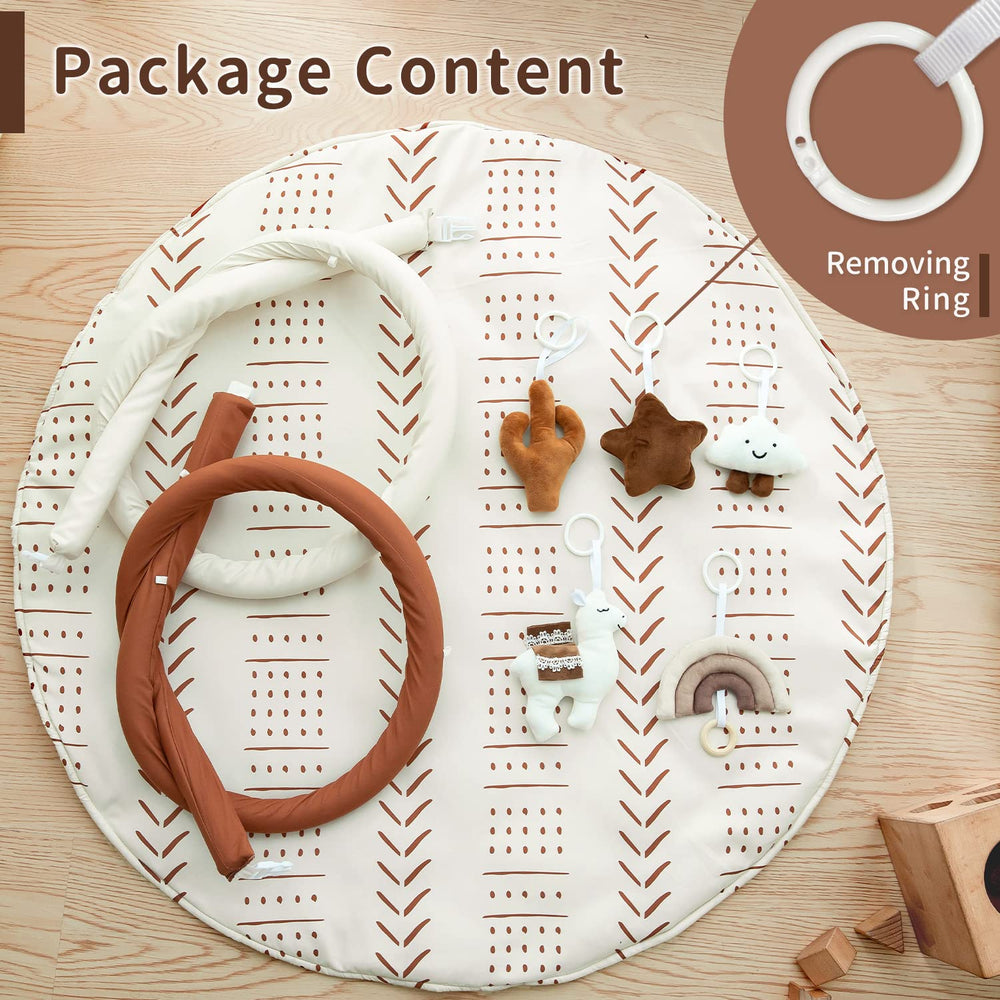 Razee Baby Gym makes a thoughtful baby shower gift for new parents.