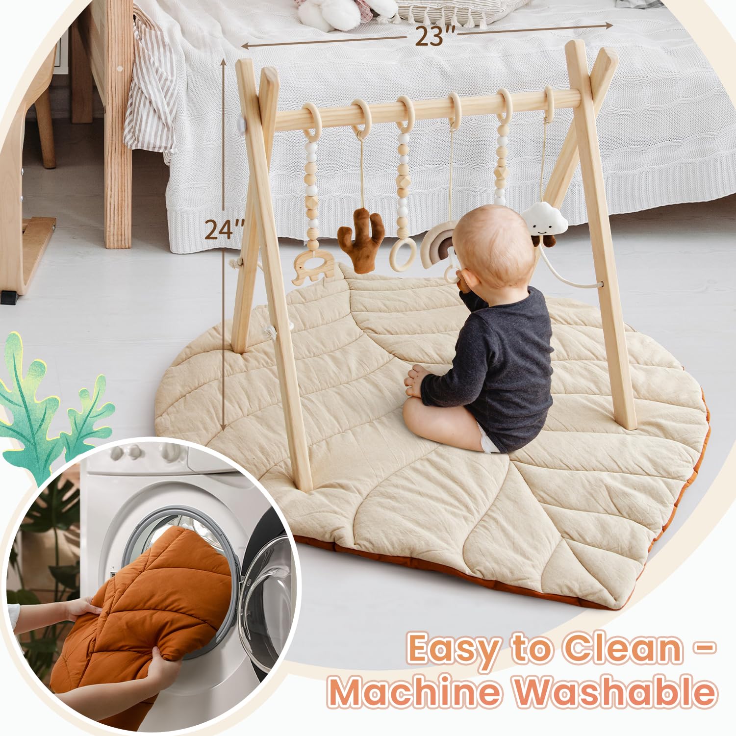 Razee beech wood toys close up show durable Montessori inspired design