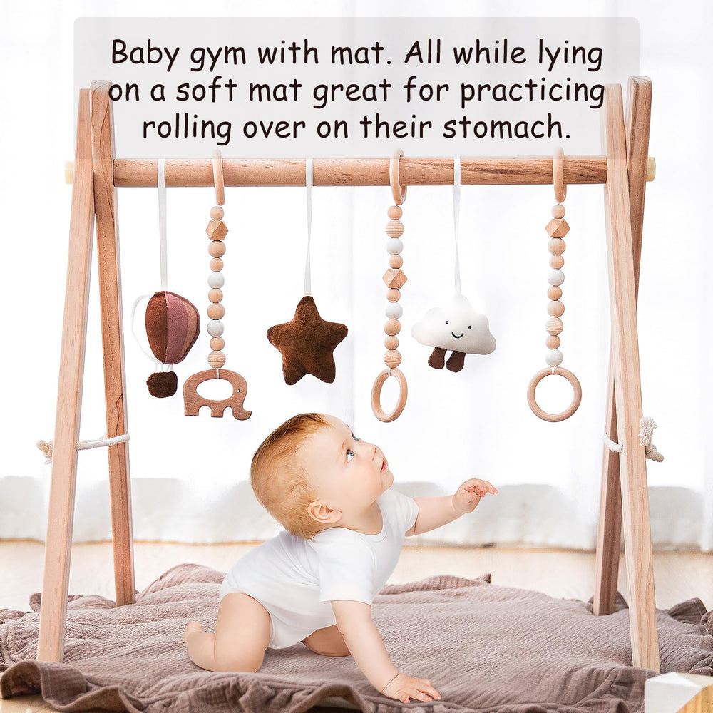 Razee beech wood beads provide safe, smooth sensory fun