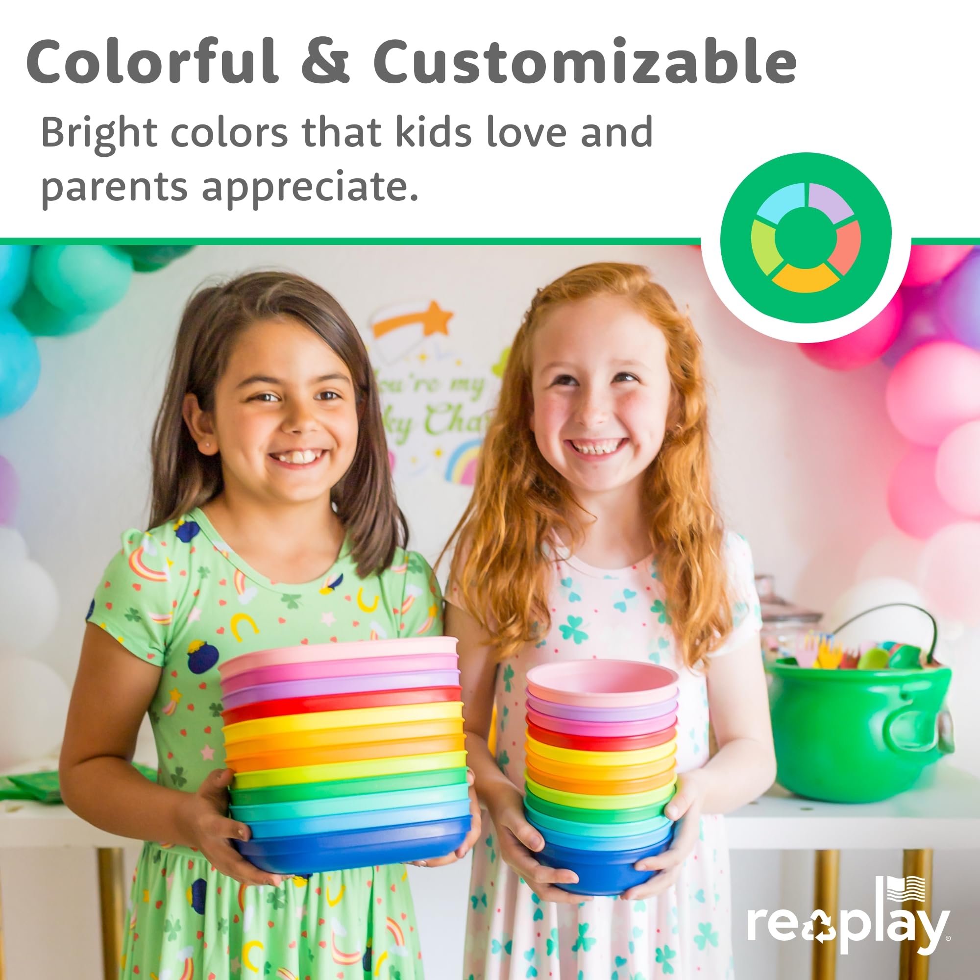 Re-Play 12oz toddler bowls dishwasher-safe for quick cleanup after meals.