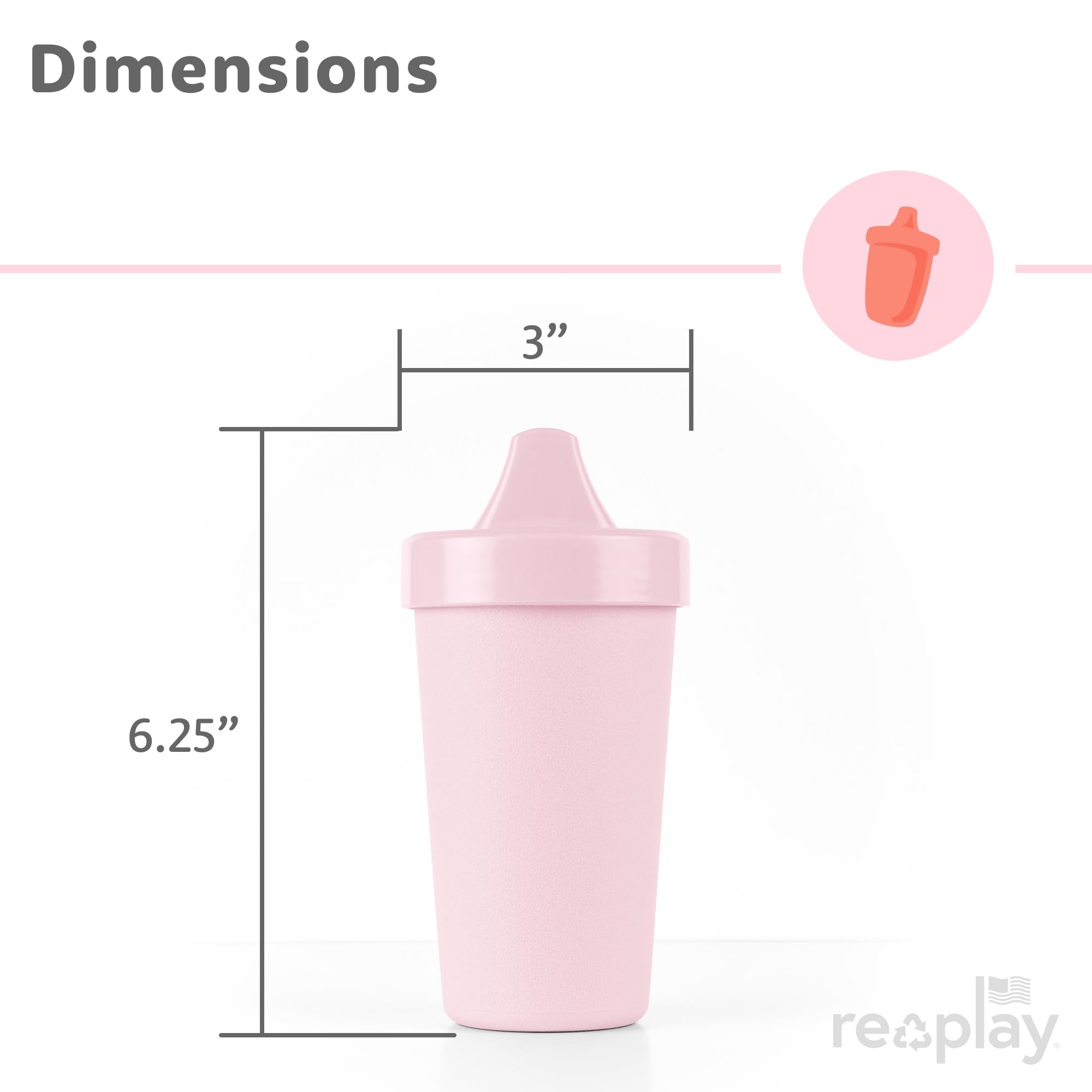 Re-Play Desert Roses four-cup set keeps kitchen organized