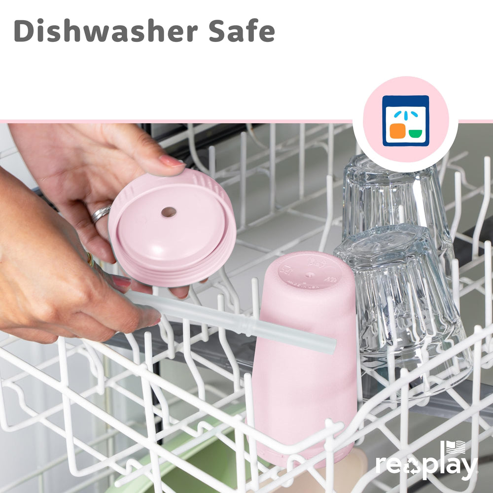 Re-Play Recycled milk jug material visual suggests sustainable, everyday use.
