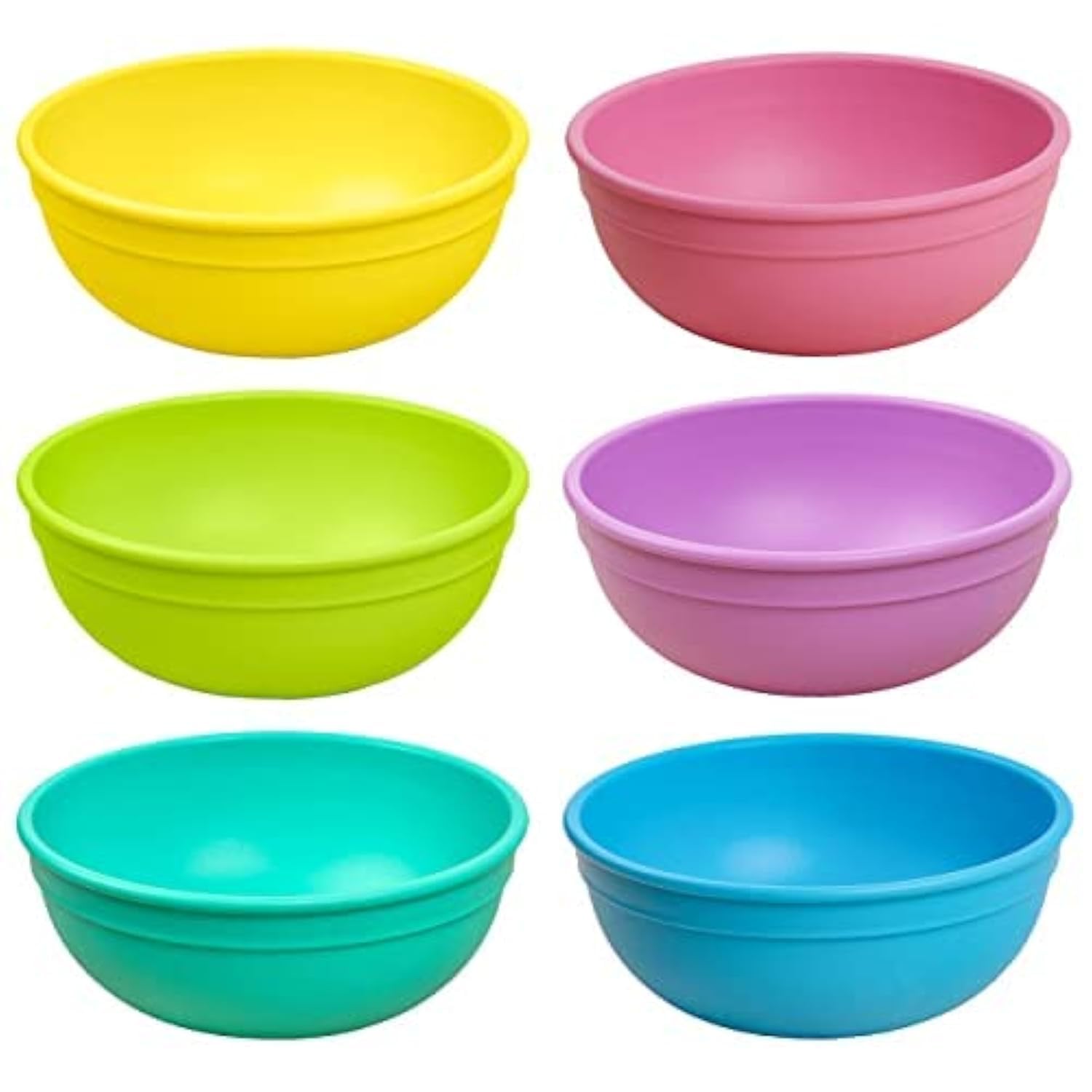 Re-Play Sorbet green 20 oz bowl supports balanced meals for kids and adults.