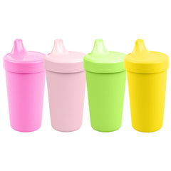 Re-Play spill-proof sippy cups with closed valve keep leaks away during toddler meals