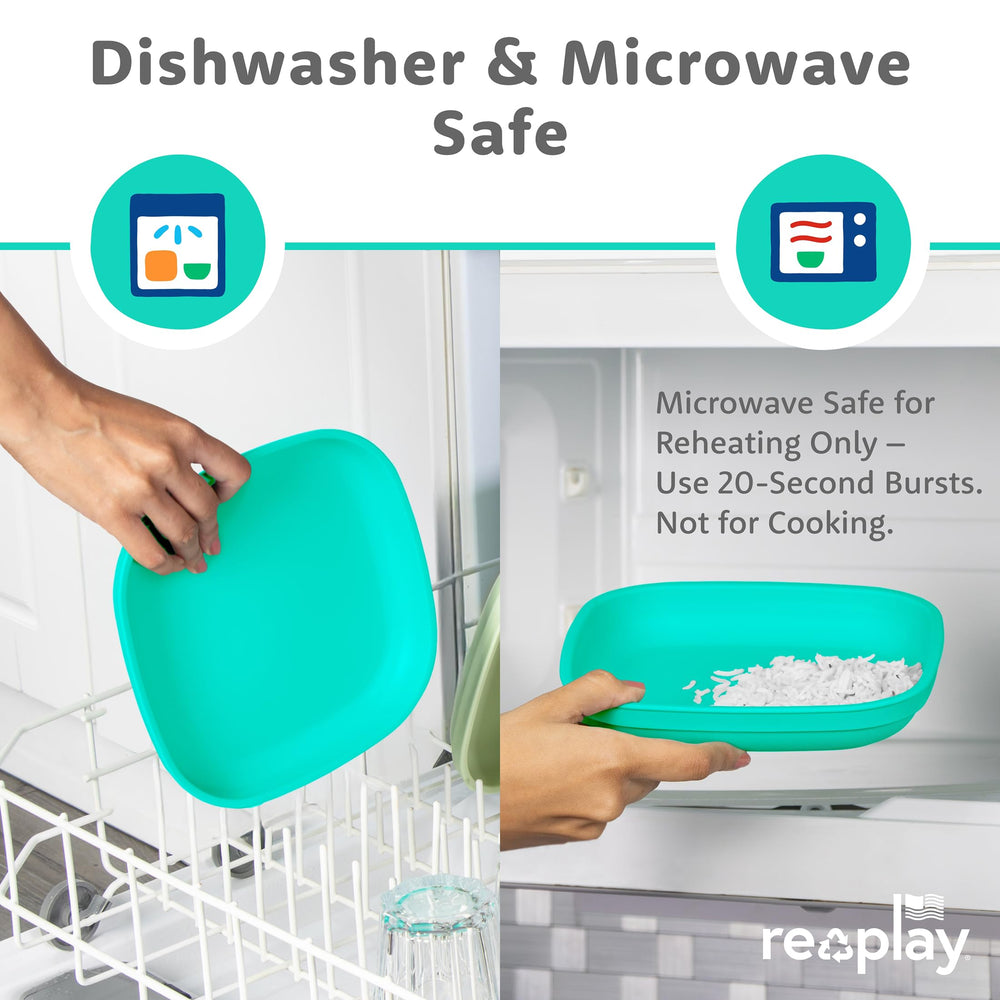 Re-Play toddler plates 22oz size for balanced portions.