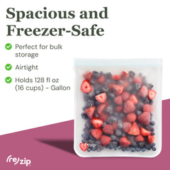 (re)zip BPA-free PEVA bags—food-safe material for everyday snacks.