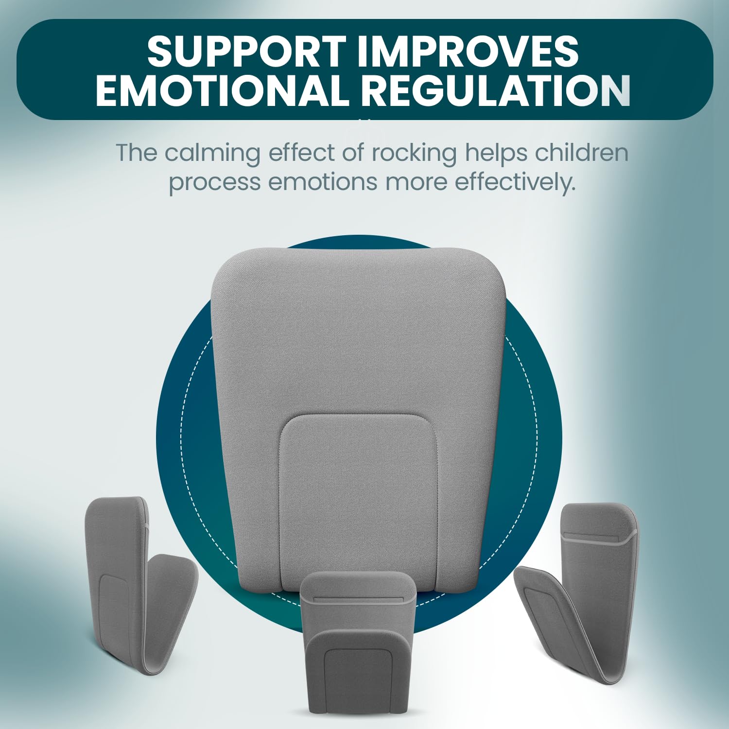 READY ROCKER compact portable size makes it easy to take to school or cafe.