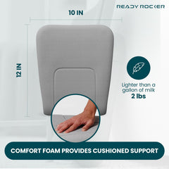 READY ROCKER frame materials glass fiber reinforced polypropylene offering durable long-lasting support.