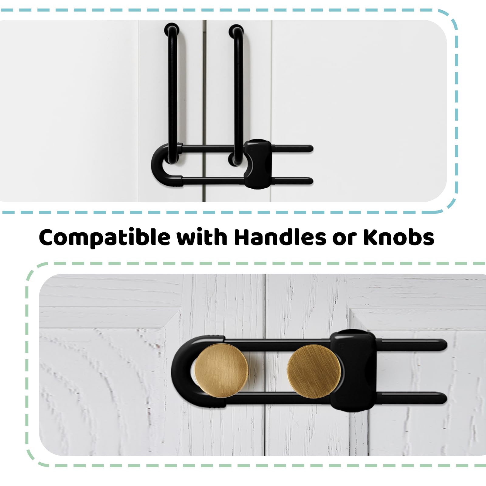 Reaeon cabinet locks on a drawer illustrate easy access control