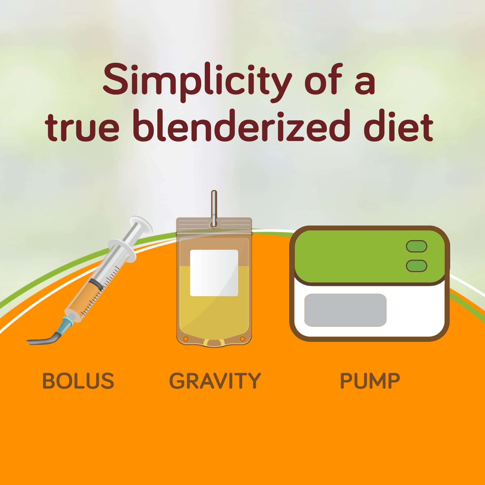 Real Food Blends 9.4 oz meals suitable for lunch and dinner and daily nutrition.
