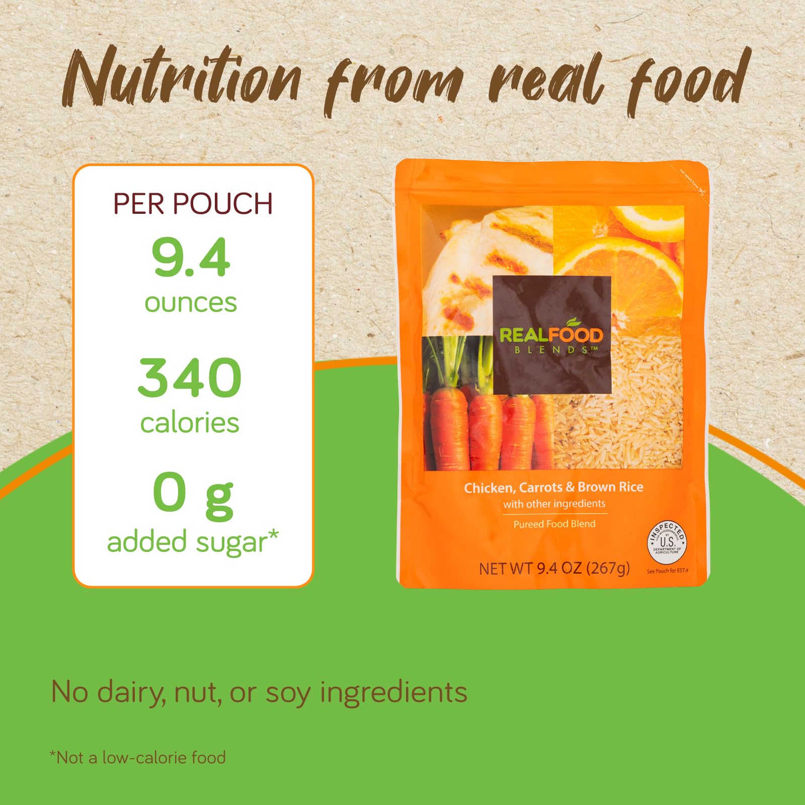 Real Food Blends origin story reflecting parental care and real-food nutrition commitment.
