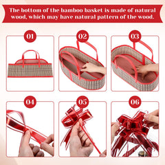 Reallnaive transparent wrap bag shows clear gift presentation and protection.