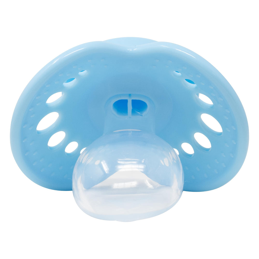 Rearz Hypnos blue nipple close-up with a soft teat for gentle soothing.