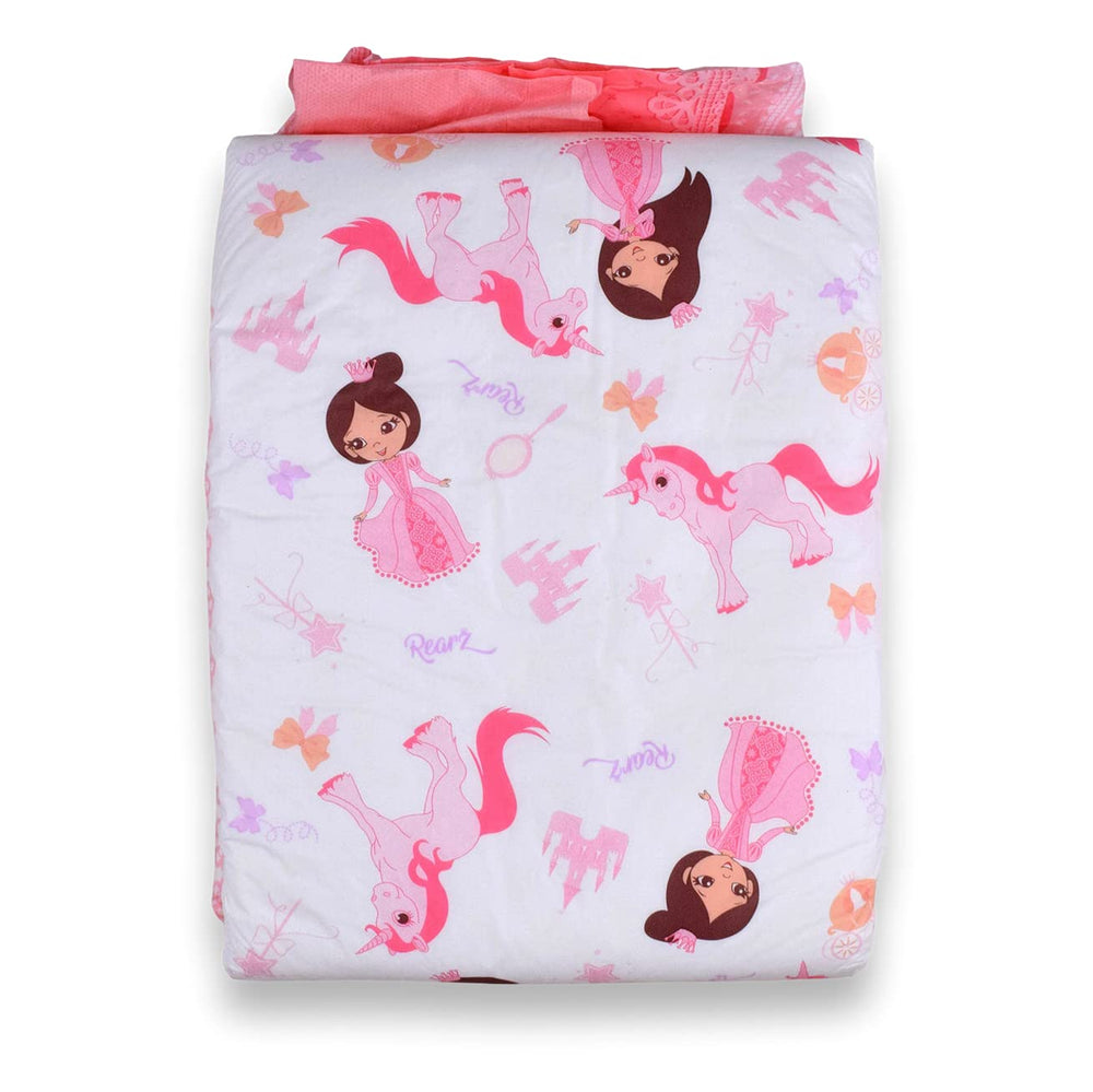 Rearz Princess Pink outer plastic backing with cute unicorn design for discreet wear