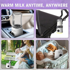 Rebeccah's Well Being bottle warmer nightlight aids nighttime feedings
