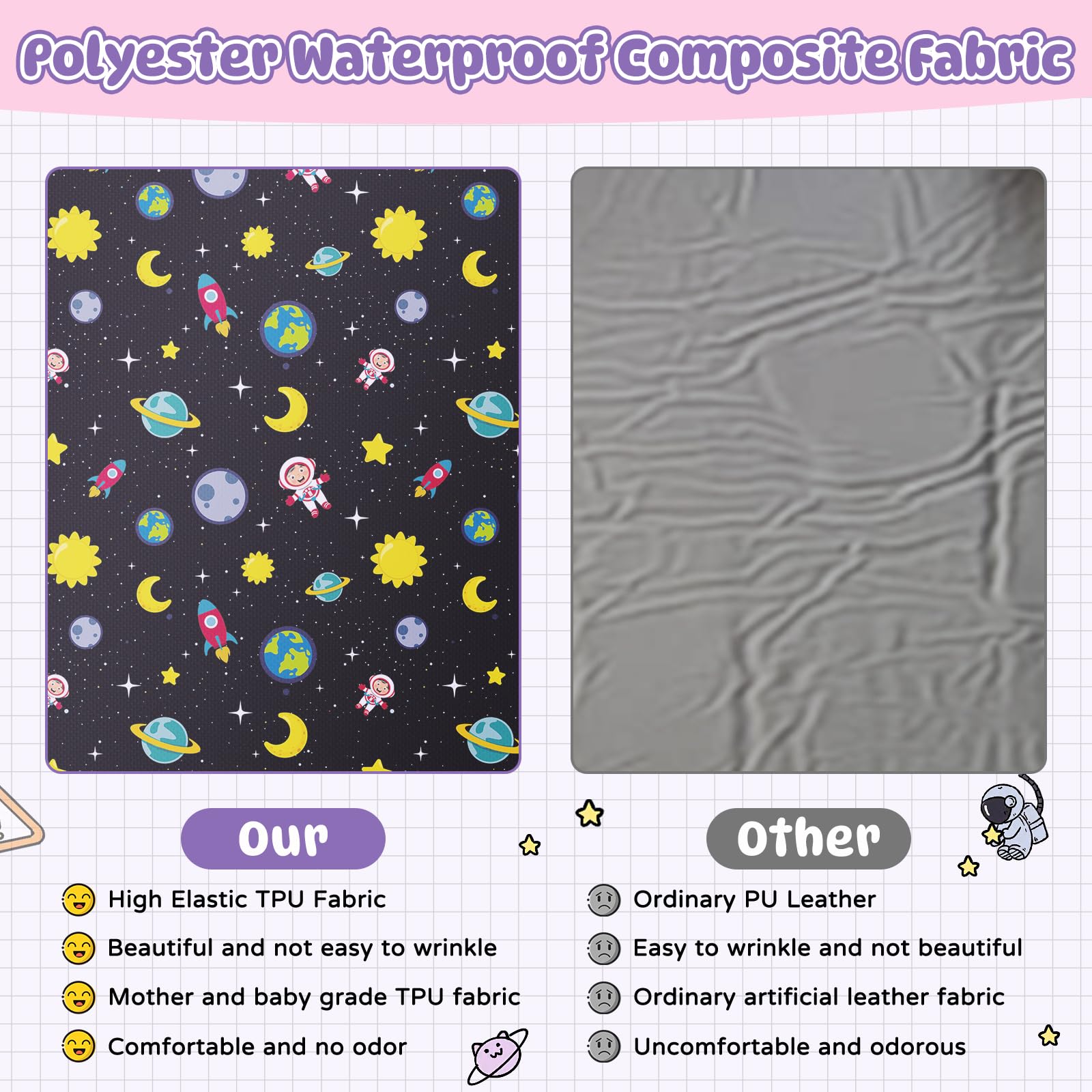 Redcoutt booster seat high density sponge provides durable support.