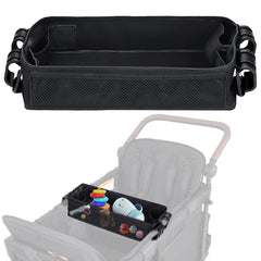 Redcoutt stroller snack tray side view showing thick base for durability and comfort