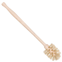 Redecker bottle brush—horsehair dense bristles for thorough glass bottle cleaning.